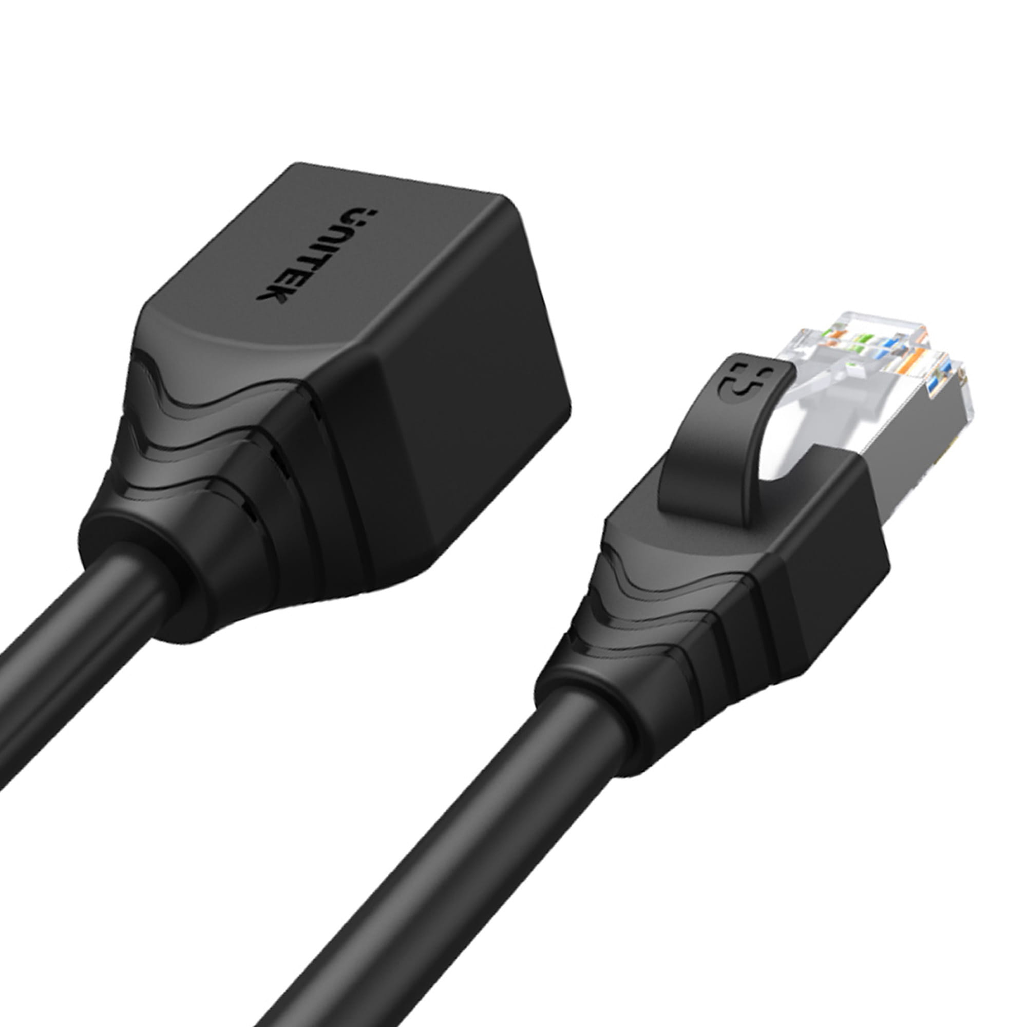 Unitek przedłużacz RJ-45 (8P8C) M-F Cat 6 STP 0,5m-1203559