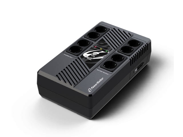 UPS POWERWALKER LINE-INTERACTIVE 1000VA MS 8X 230V PL, RJ45 IN/OUT, USB HID, ŁADOWARKA-1161369