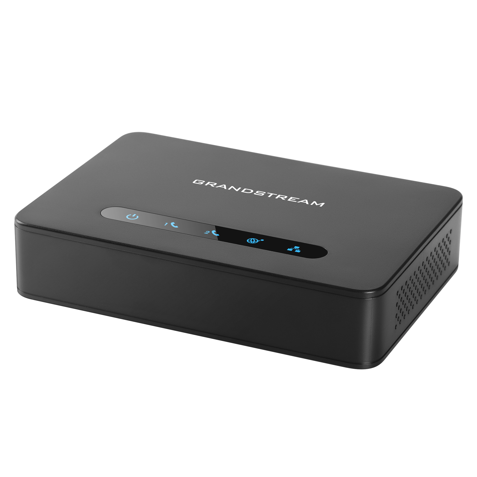 Grandstream HT812 – bramka VoIP – widok pod kątem