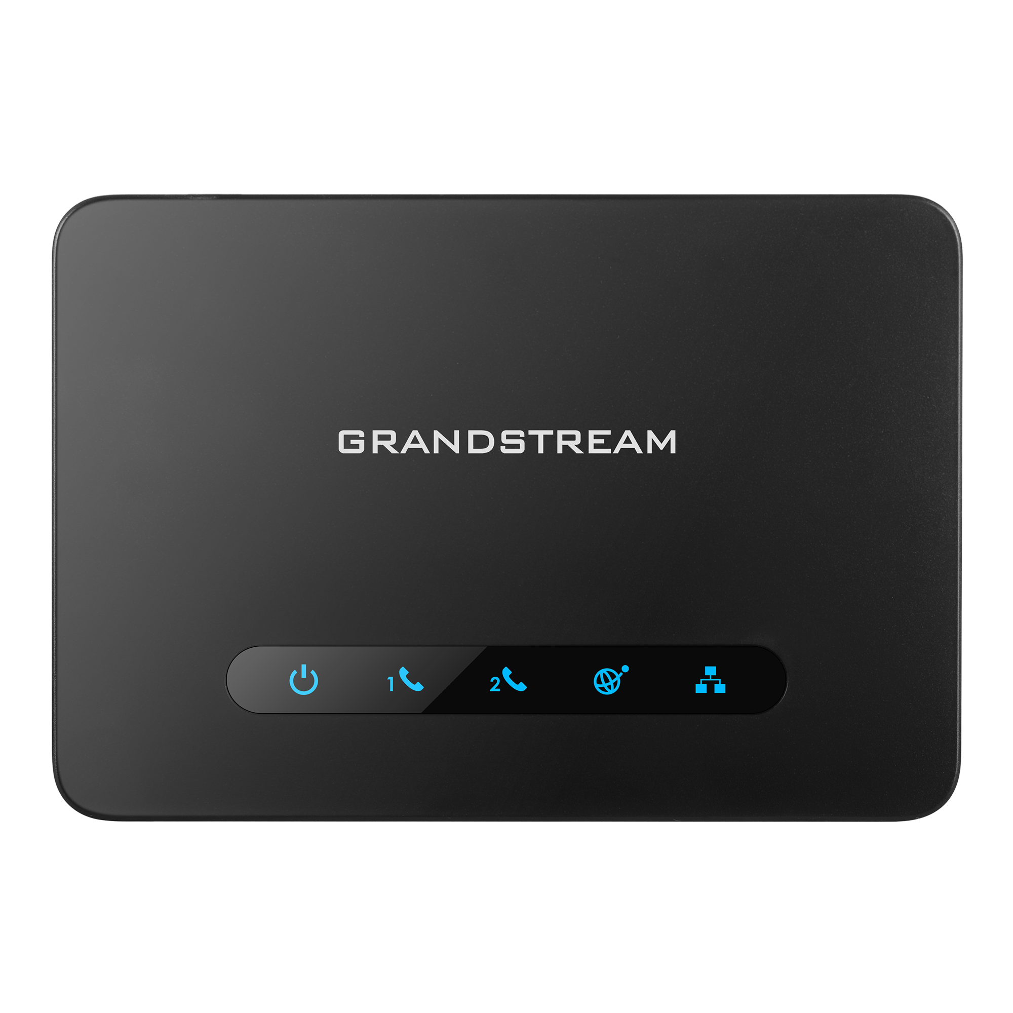 Grandstream HT812 – bramka VoIP – widok z przodu