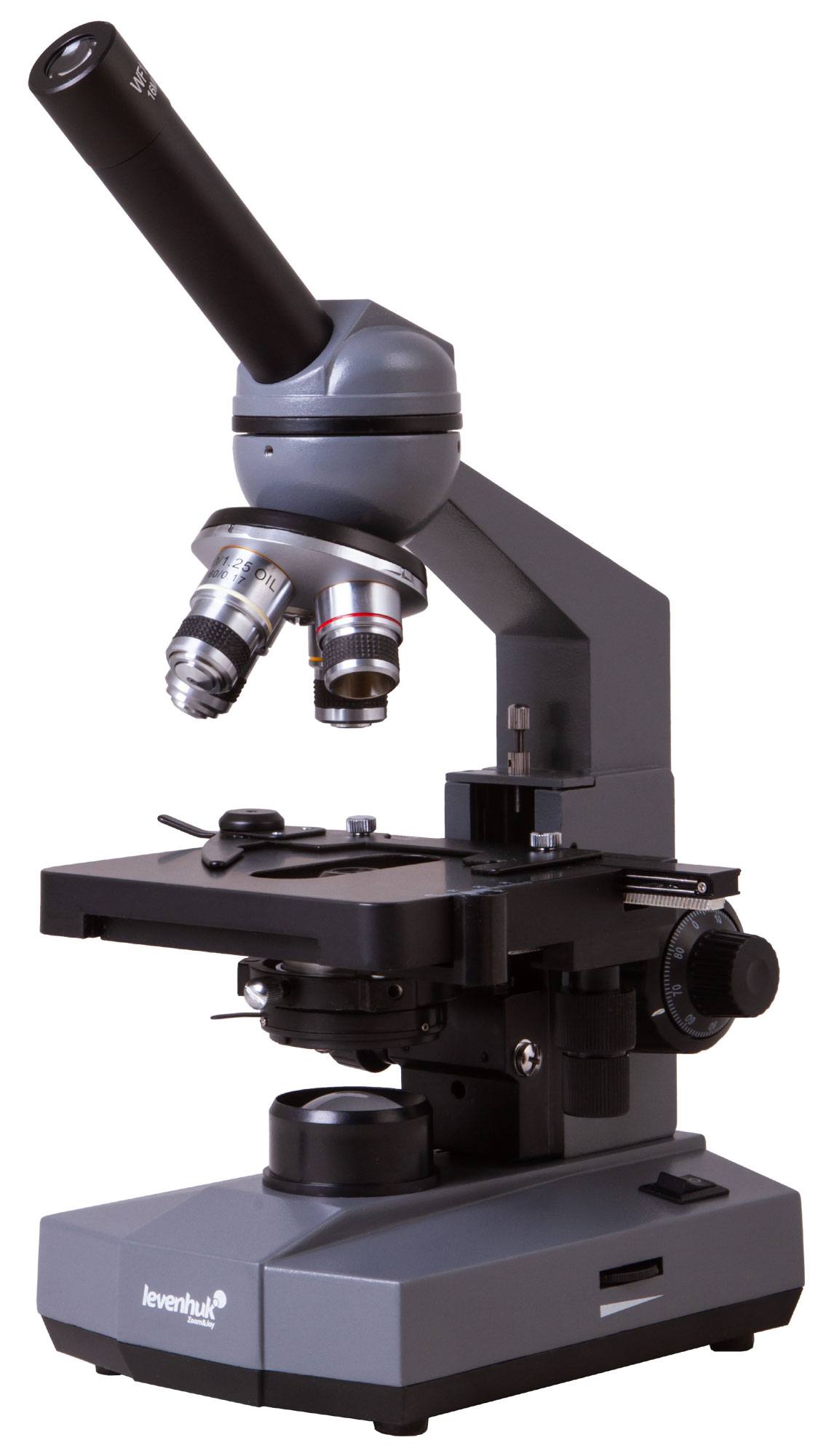 Monokularowy mikroskop biologiczny Levenhuk 320 PLUS-1436614