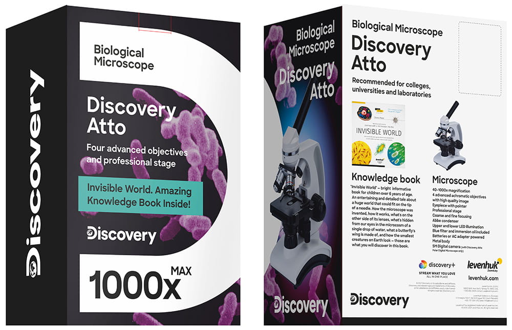 (PL) Mikroskop cyfrowy Discovery Atto Polar z książką-1430118