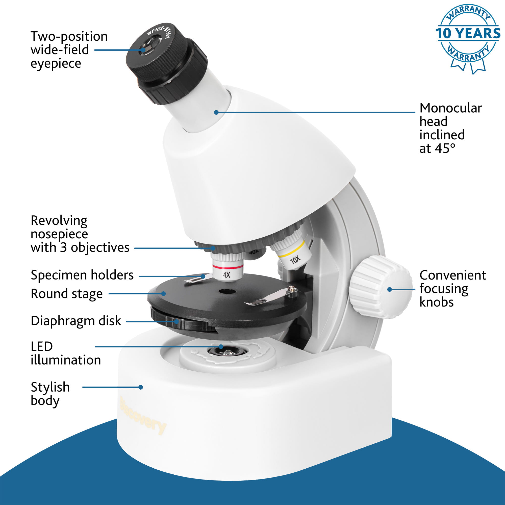 (PL) Mikroskop Discovery Micro Polar z książką-1431393