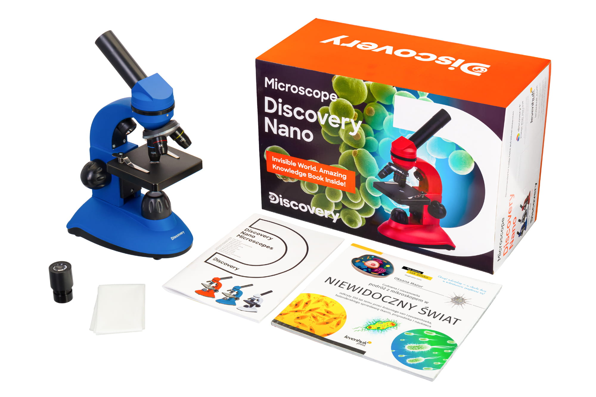 (PL) Mikroskop Discovery Nano Gravity z książką-1431932