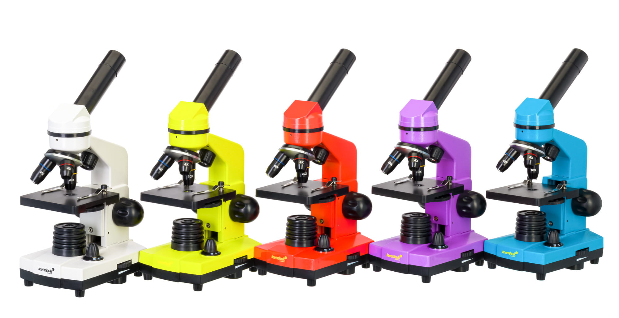 (PL) Mikroskop Levenhuk Rainbow 2L Lime\Limonka-1438884