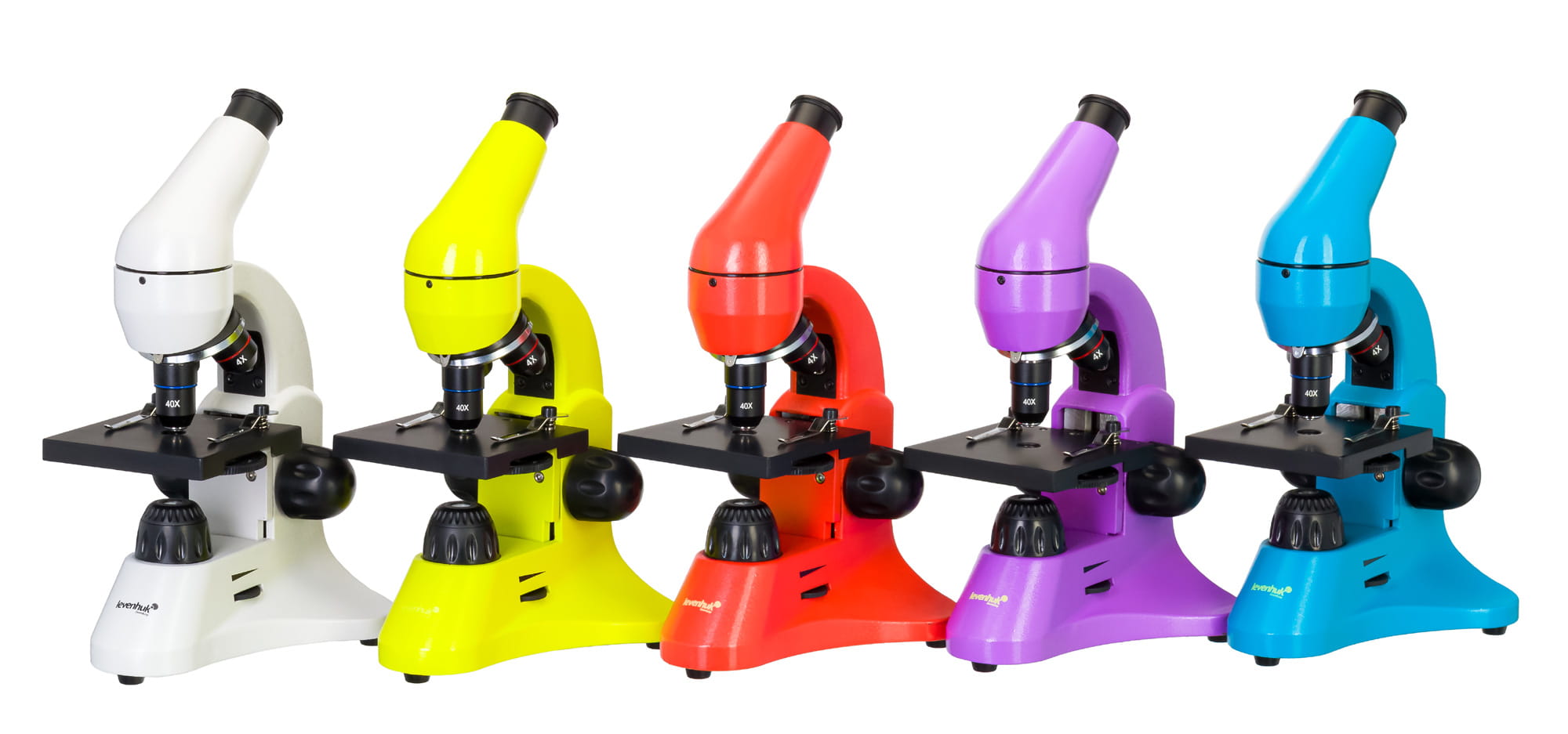 (PL) Mikroskop Levenhuk Rainbow 50L PLUS Azure\Lazur-1439159