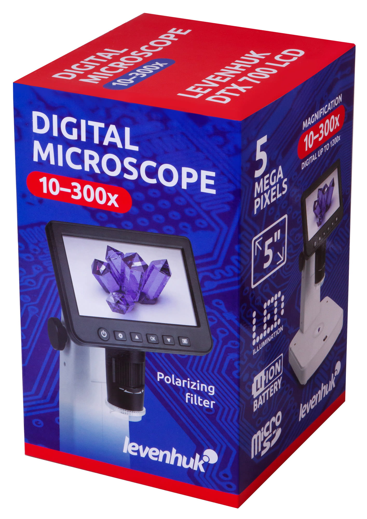 Mikroskop cyfrowy Levenhuk DTX 700 LCD-1440529