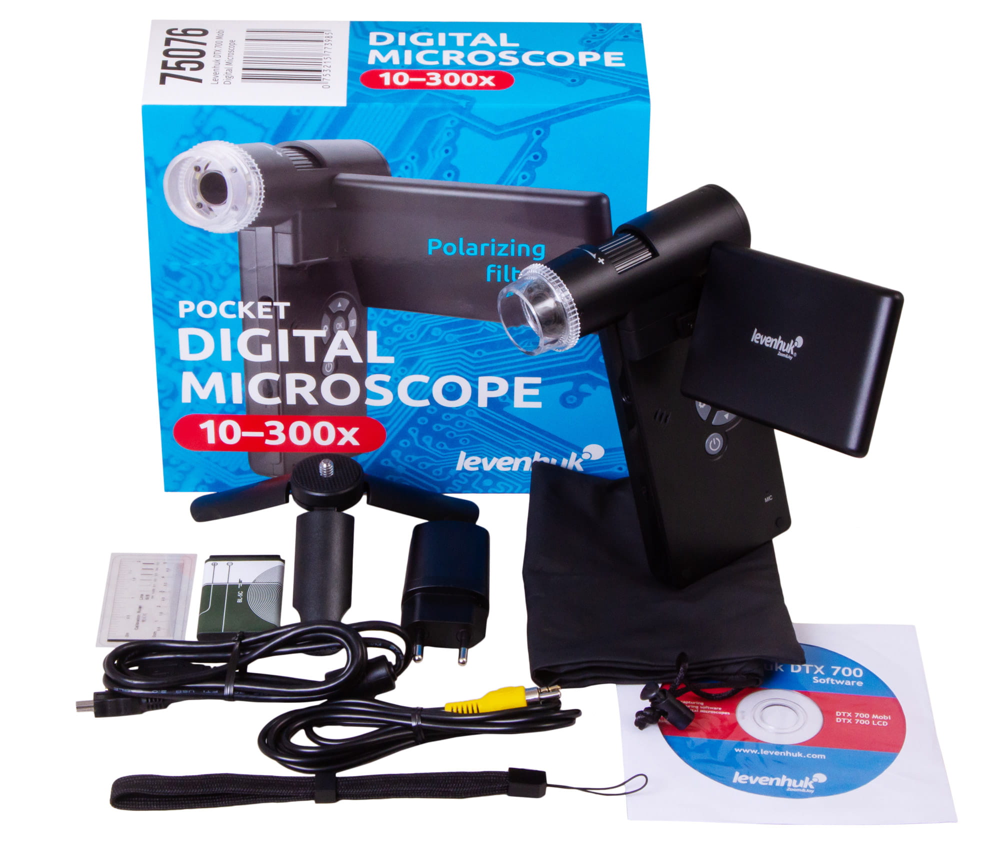 Mikroskop cyfrowy Levenhuk DTX 700 Mobi-1440536