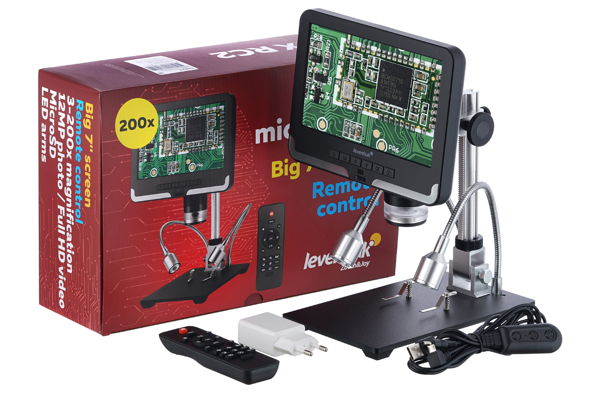 Zdalnie sterowany mikroskop Levenhuk DTX RC2-1427973