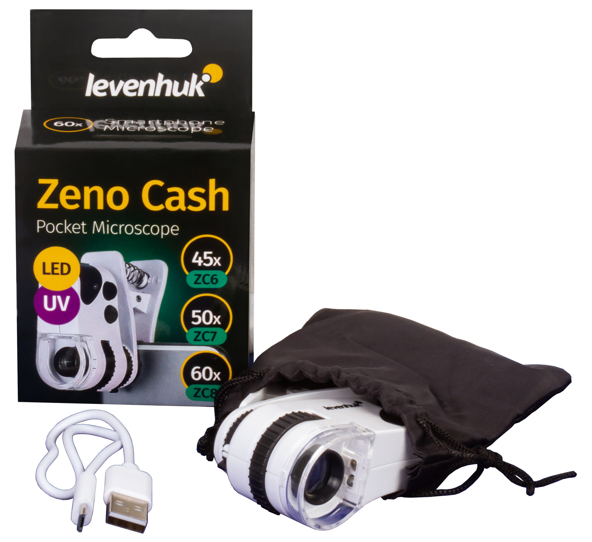 Mikroskop kieszonkowy Levenhuk Zeno Cash ZC7-1435633