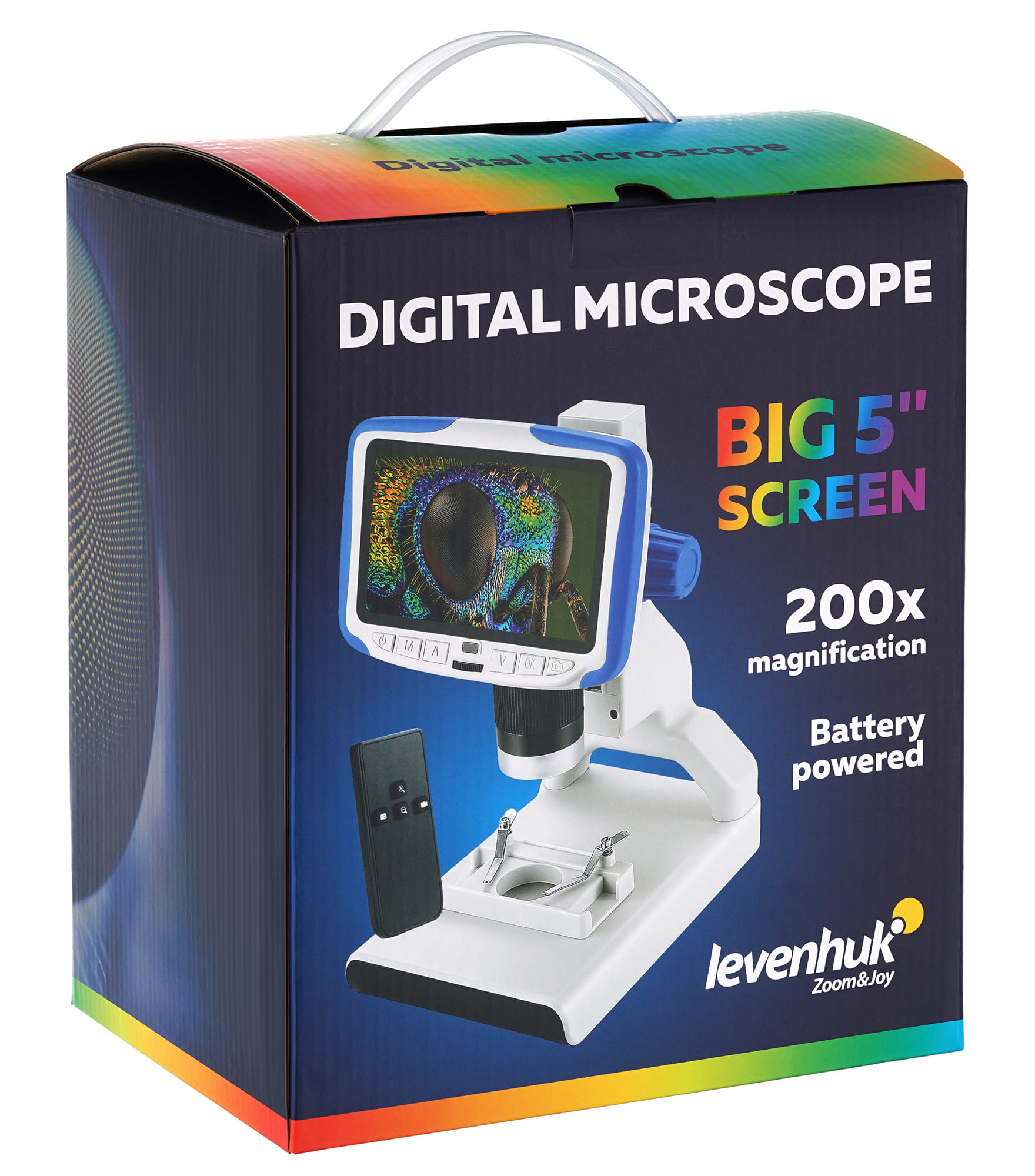Mikroskop cyfrowy Levenhuk Rainbow DM500 LCD-1427957