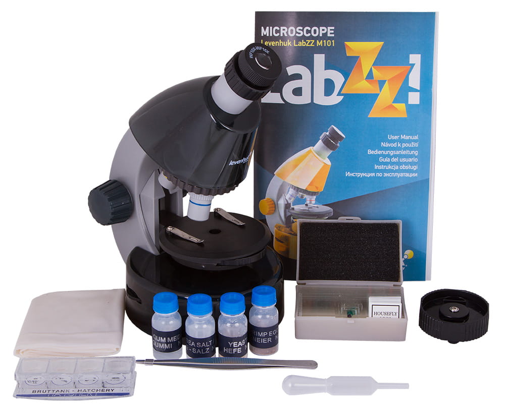 (PL) Mikroskop Levenhuk LabZZ M101 Moonstone\Kamień Księżycowy-1443404