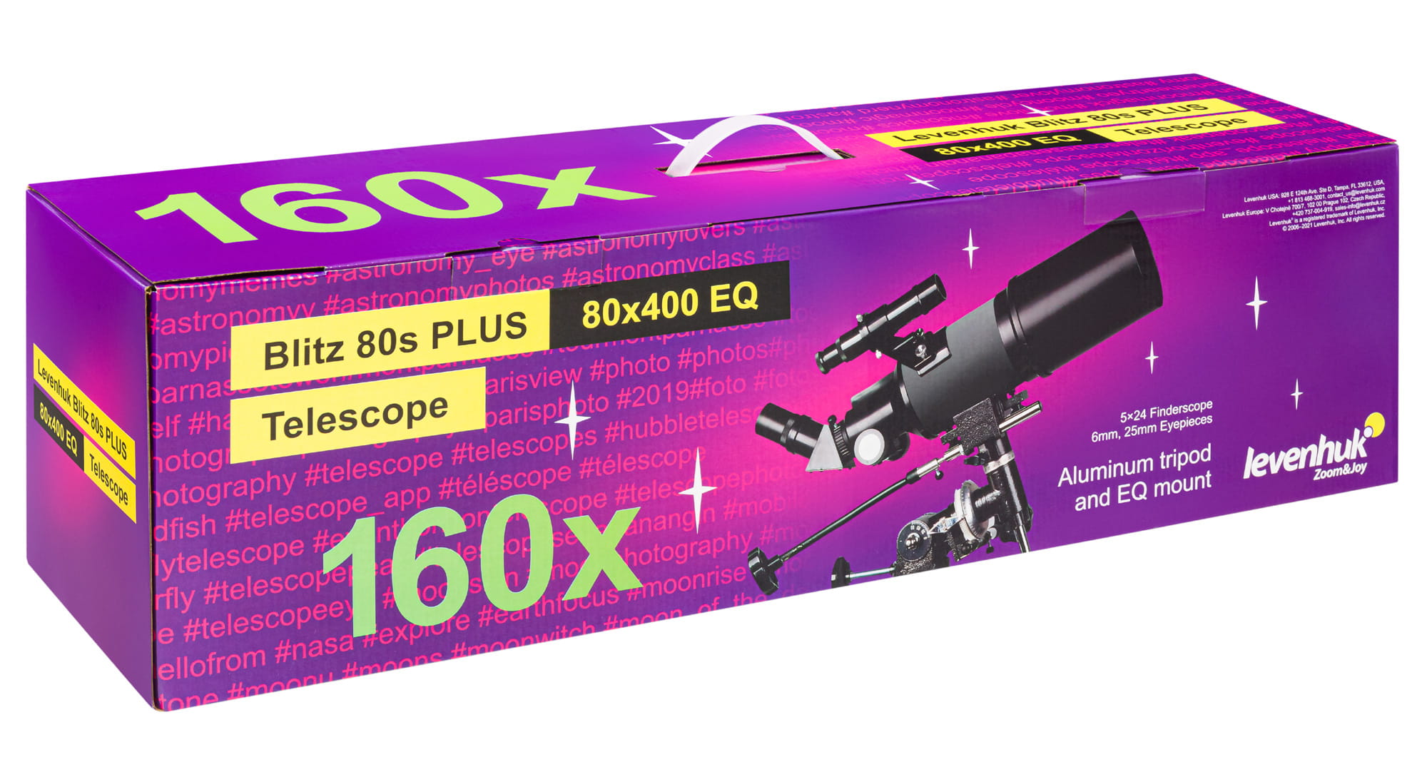 Teleskop Levenhuk Blitz 80s PLUS-1428183