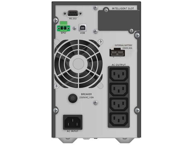 UPS POWERWALKER VFI 1000 TGB ON-LINE 1000VA 4X IEC C13 USB-B RS-232 LCD TOWER EPO-1151484