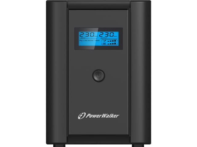 UPS POWERWALKER VI 1200 SHL LINE-INTERACTIVE 1200VA 2X SCHUKO 2X IEC C13 USB-B LCD-1151198