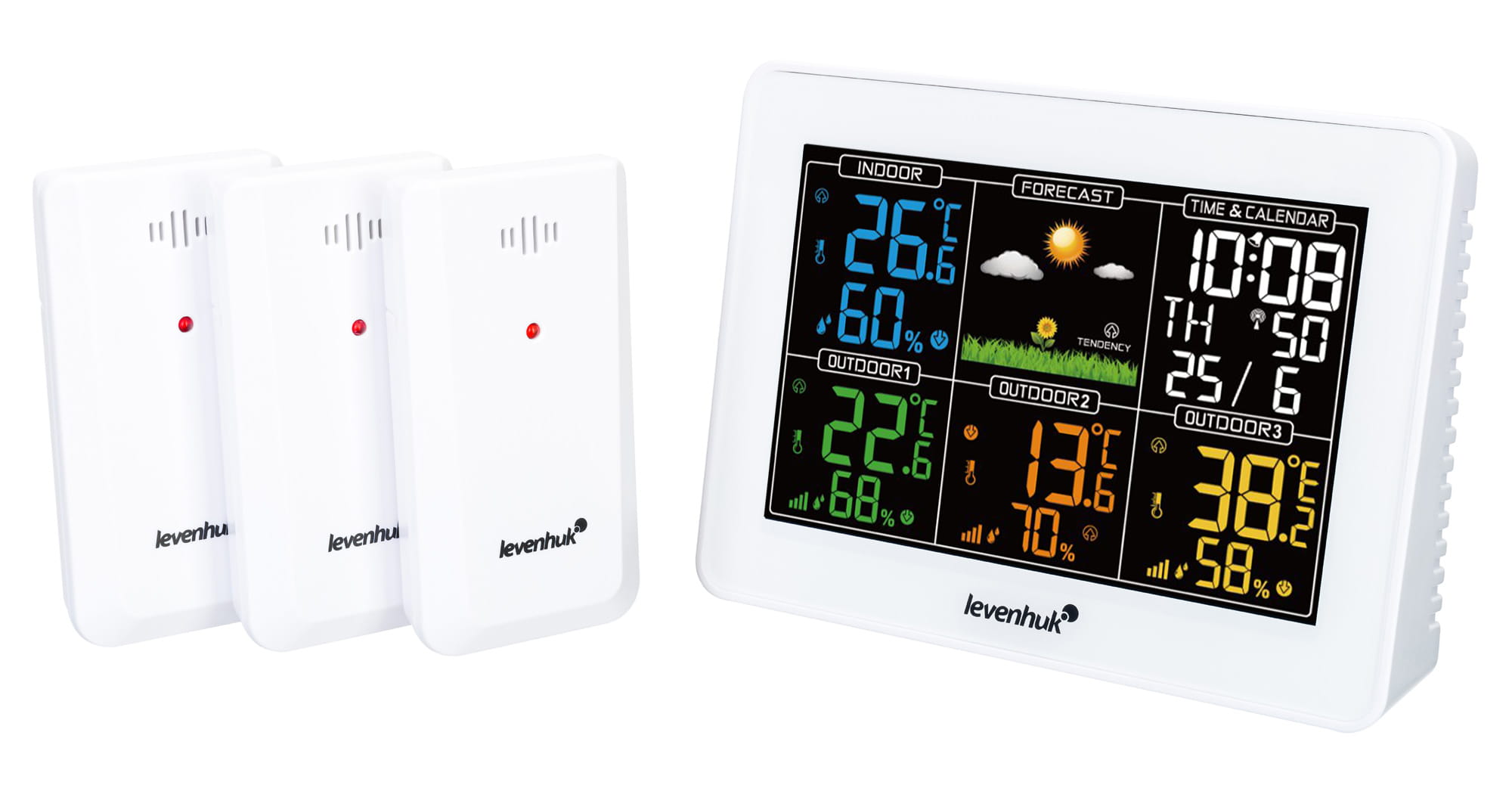 Stacja meteorologiczna Levenhuk Wezzer PLUS LP60-1451003