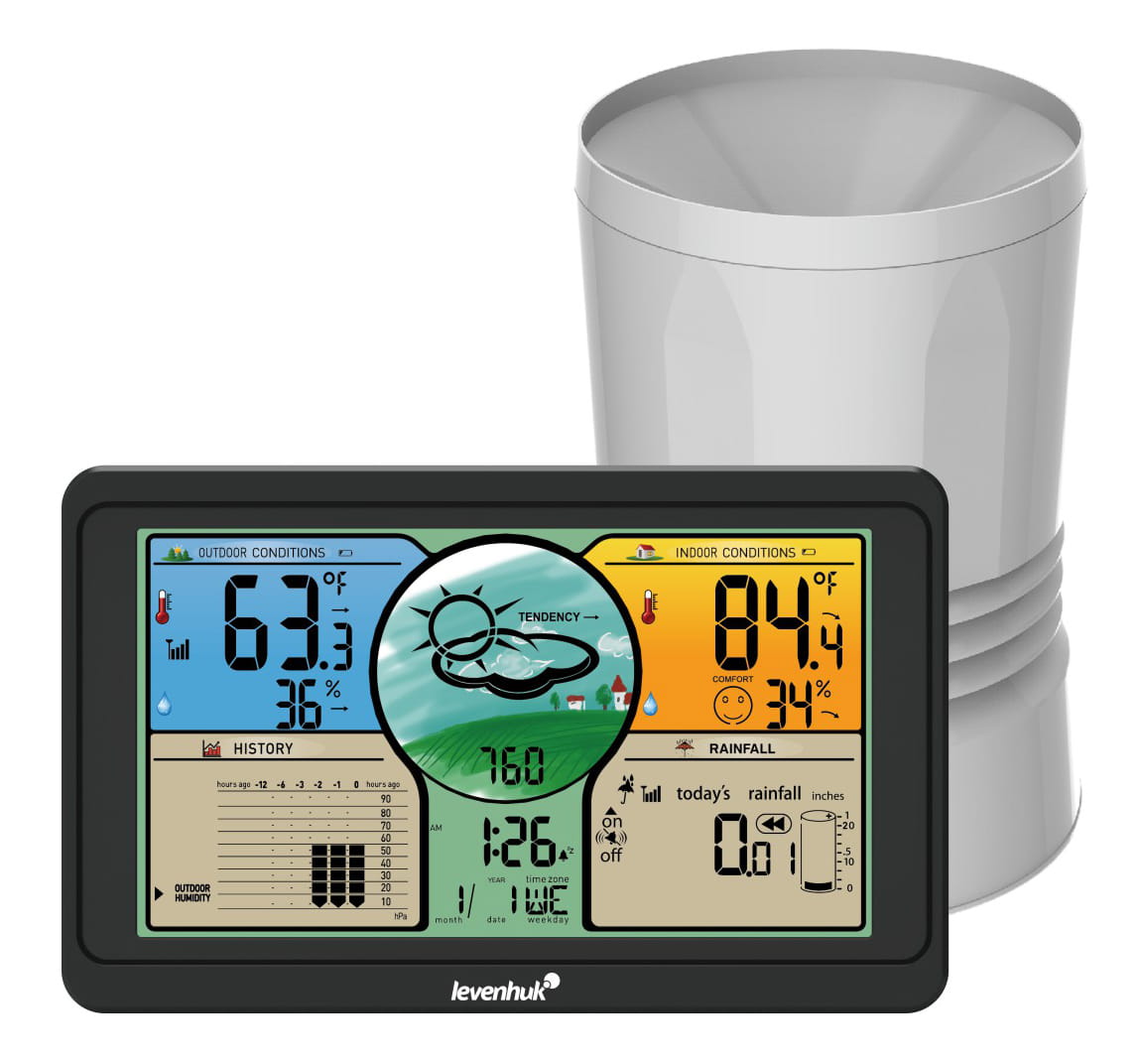 Stacja meteorologiczna Levenhuk Wezzer PLUS LP70-1452746