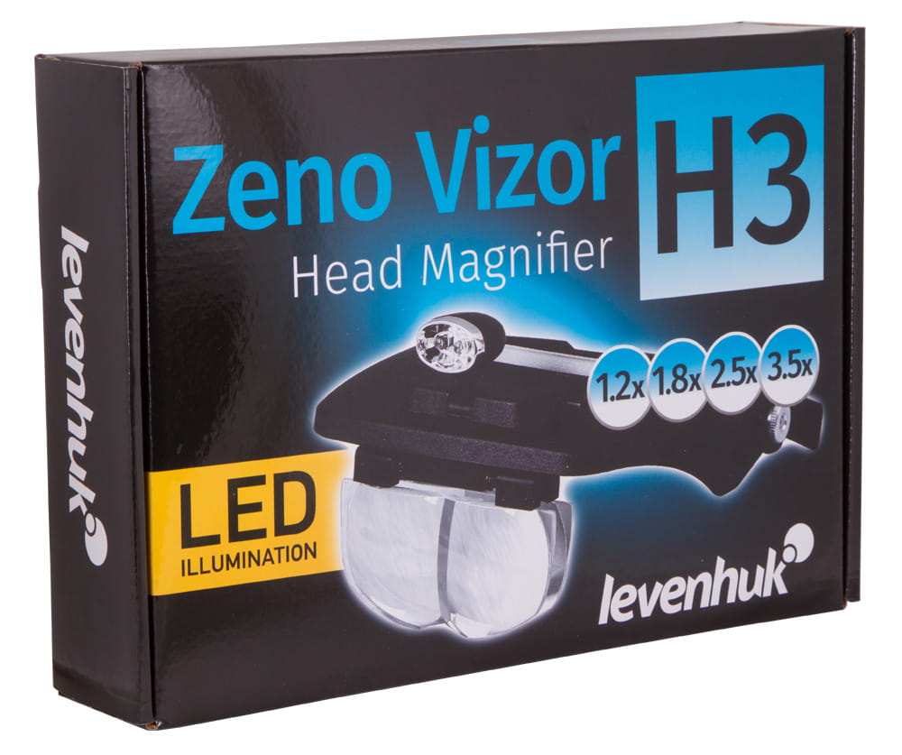 Lupa nagłowna Levenhuk Zeno Vizor H3-1460601