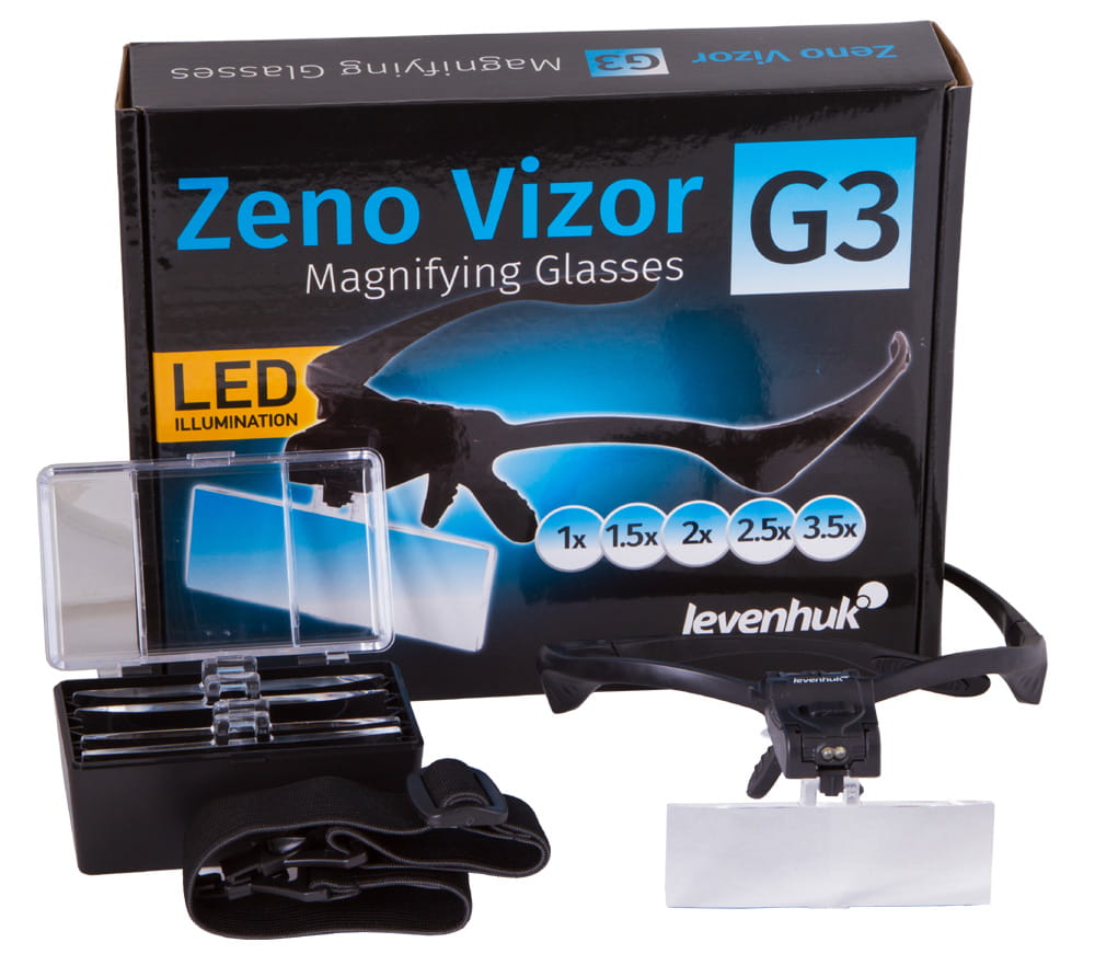 Okulary powiększające Levenhuk Zeno Vizor G3-1460224