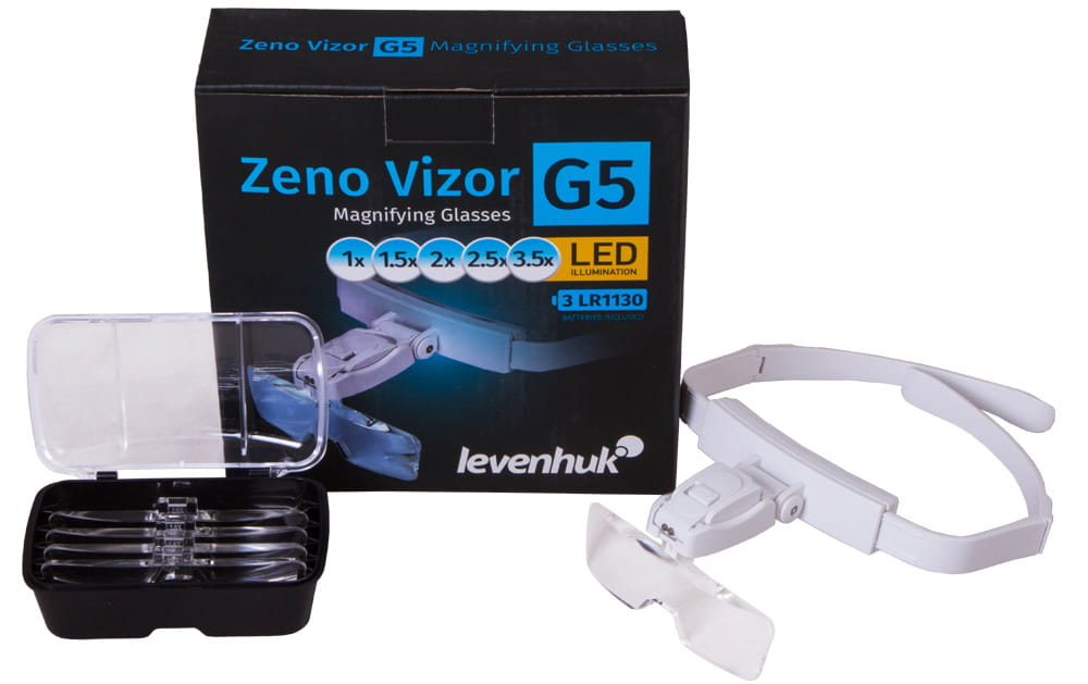 Okulary powiększające Levenhuk Zeno Vizor G5-1467879