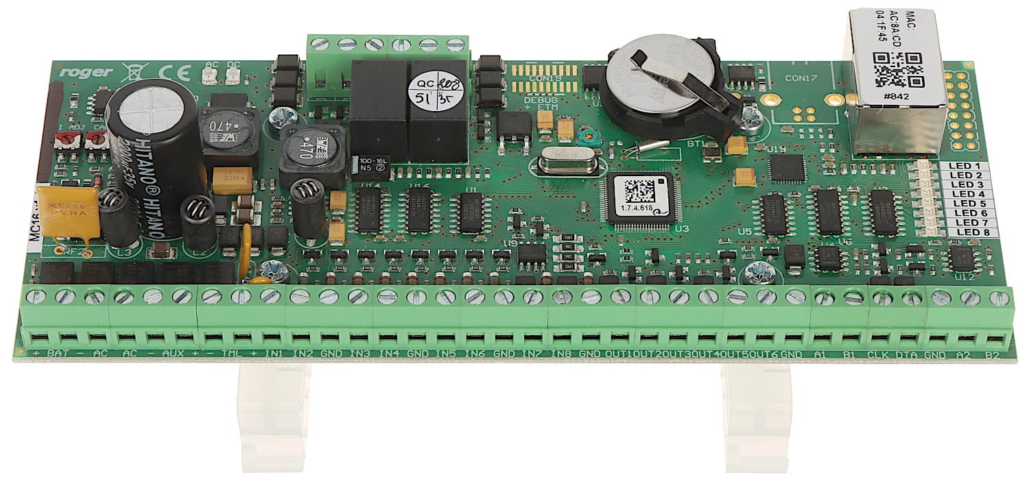 MODUŁ KONTROLERA DOSTĘPU MC16-PAC-ST-2 ROGER-1518493