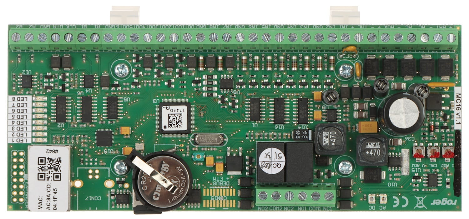 MODUŁ KONTROLERA DOSTĘPU MC16-PAC-ST-3 ROGER-1518498