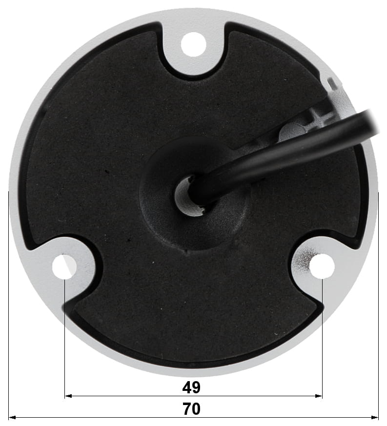 KAMERA AHD, HD-CVI, HD-TVI, PAL HAC-HFW1800T-A-0280B - 8.3Mpx 2.8mm DAHUA-1332966