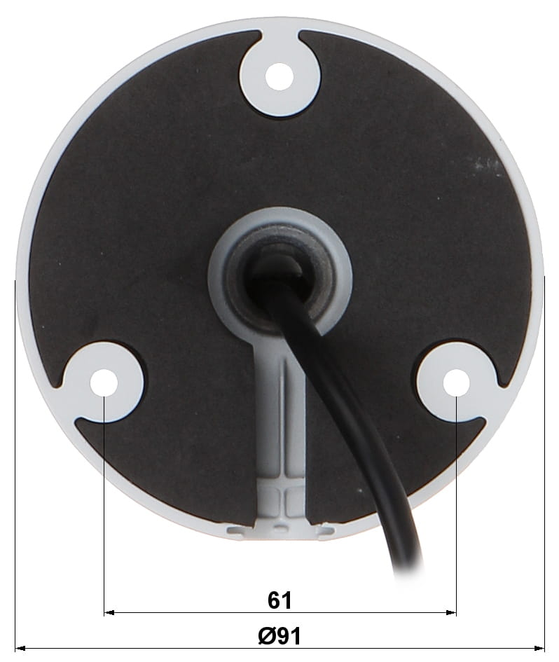 KAMERA AHD, HD-CVI, HD-TVI, PAL HAC-HFW2241TU-A-0360B-S2-DIP - 1080p 3.6mm DAHUA-1320821