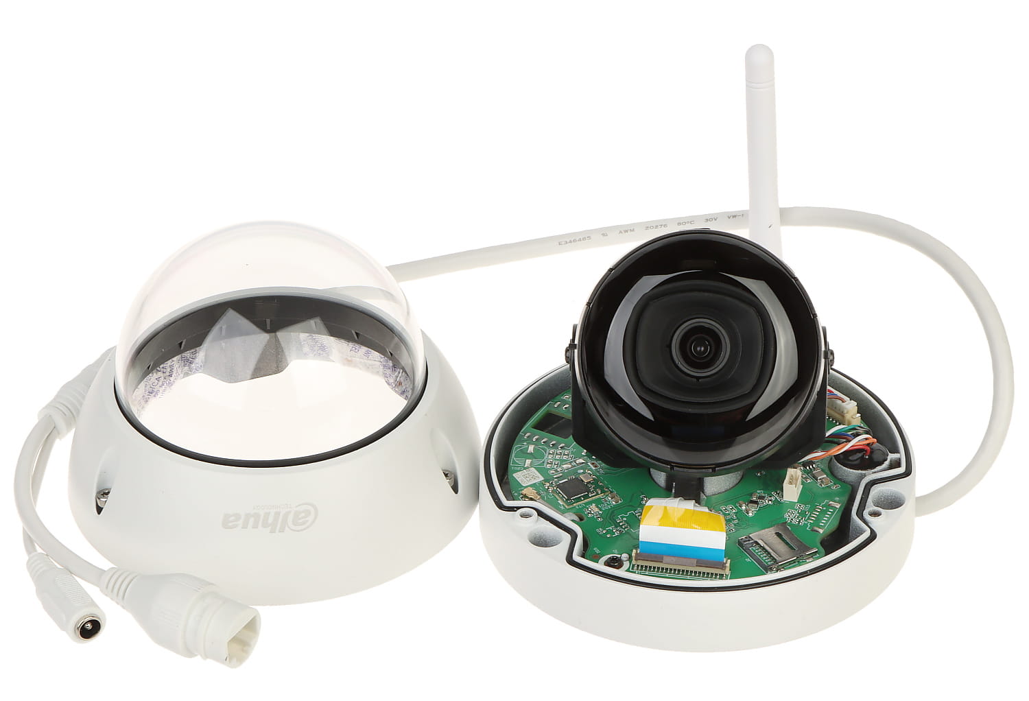 KAMERA WANDALOODPORNA IP IPC-HDBW1230DE-SW-0280B Wi-Fi - 1080p 2.8mm DAHUA-1319317