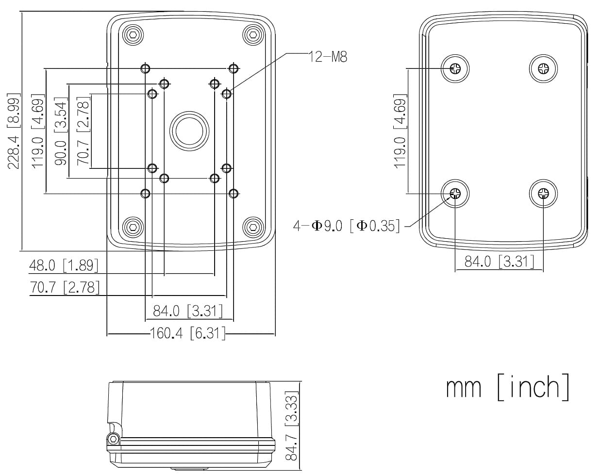 UCHWYT KAMERY PFA126 DAHUA-1324722