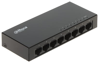 SWITCH PRZEMYSŁOWY   PFS3008-8GT-V2 8-PORTOWY DAHUA-1517161