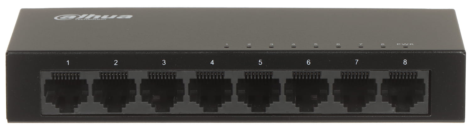 SWITCH PRZEMYSŁOWY   PFS3008-8GT-V2 8-PORTOWY DAHUA-1517162