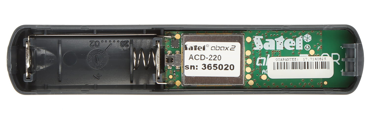 BEZPRZEWODOWA, KURTYNOWA CZUJKA PIR ACD-220-DG ABAX2 SATEL-1324369