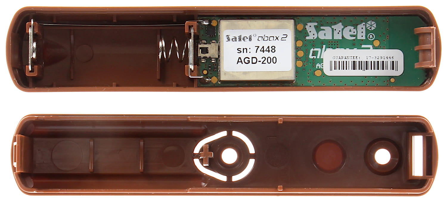 BEZPRZEWODOWA CZUJKA ZBICIA SZKŁA AGD-200-BR SATEL-1339661