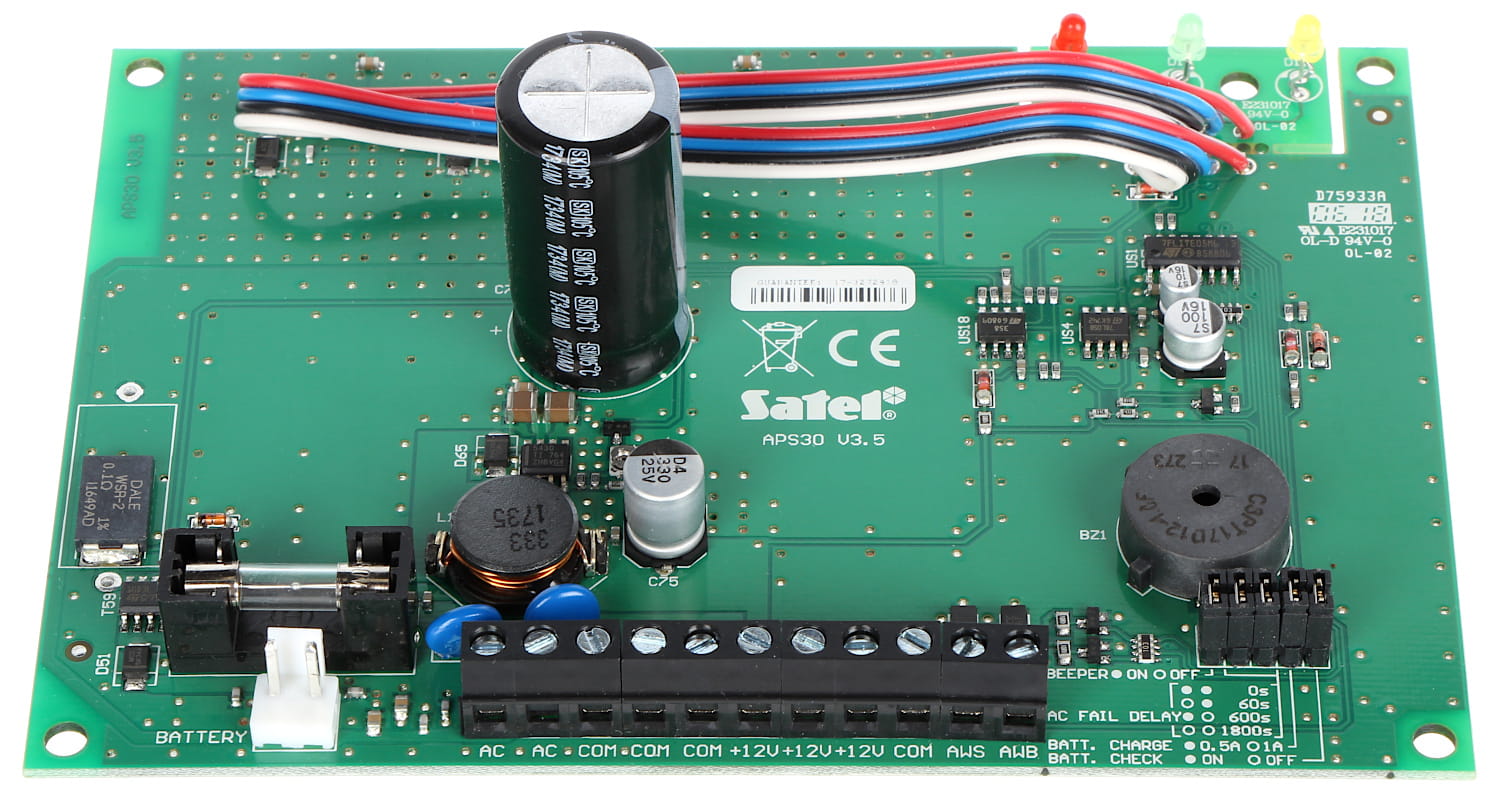 ZASILACZ BUFOROWY IMPULSOWY APS-30 SATEL-1337859
