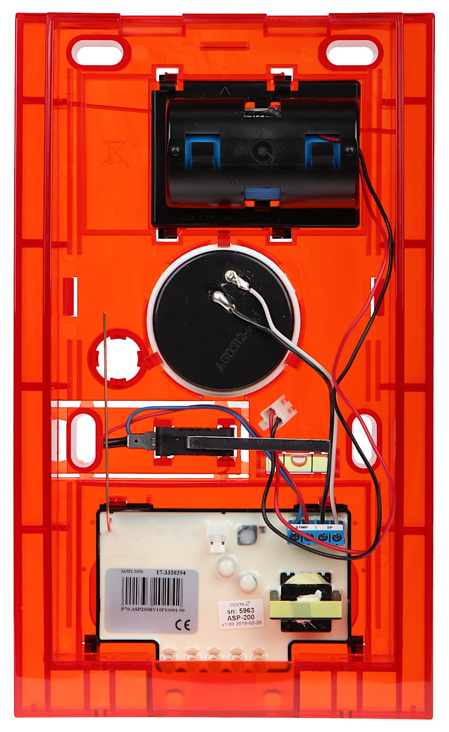 BEZPRZEWODOWY SYGNALIZATOR ZEWNĘTRZNY ASP-200-R ABAX/ABAX2 SATEL-1339286