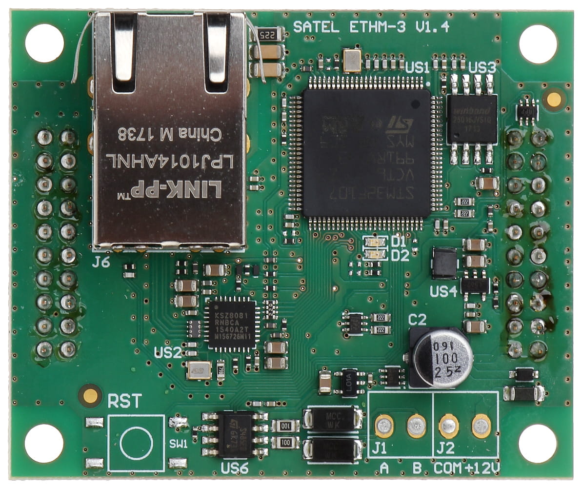 MODUŁ KOMUNIKACYJNY ETHERNET GSM-X-ETH DO MODUŁU GSM-X SATEL-1344364