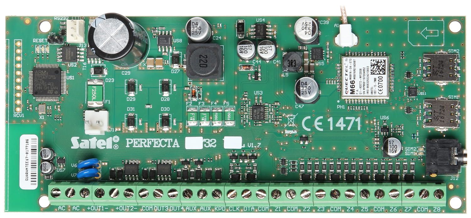 PŁYTA CENTRALI ALARMOWEJ PERFECTA-32 SATEL-1347804