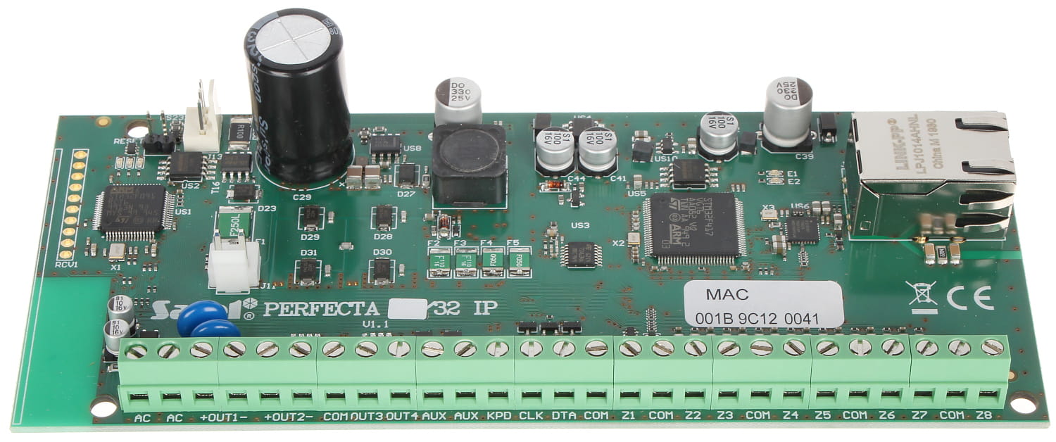 PŁYTA CENTRALI ALARMOWEJ PERFECTA-IP-32 SATEL-1332059