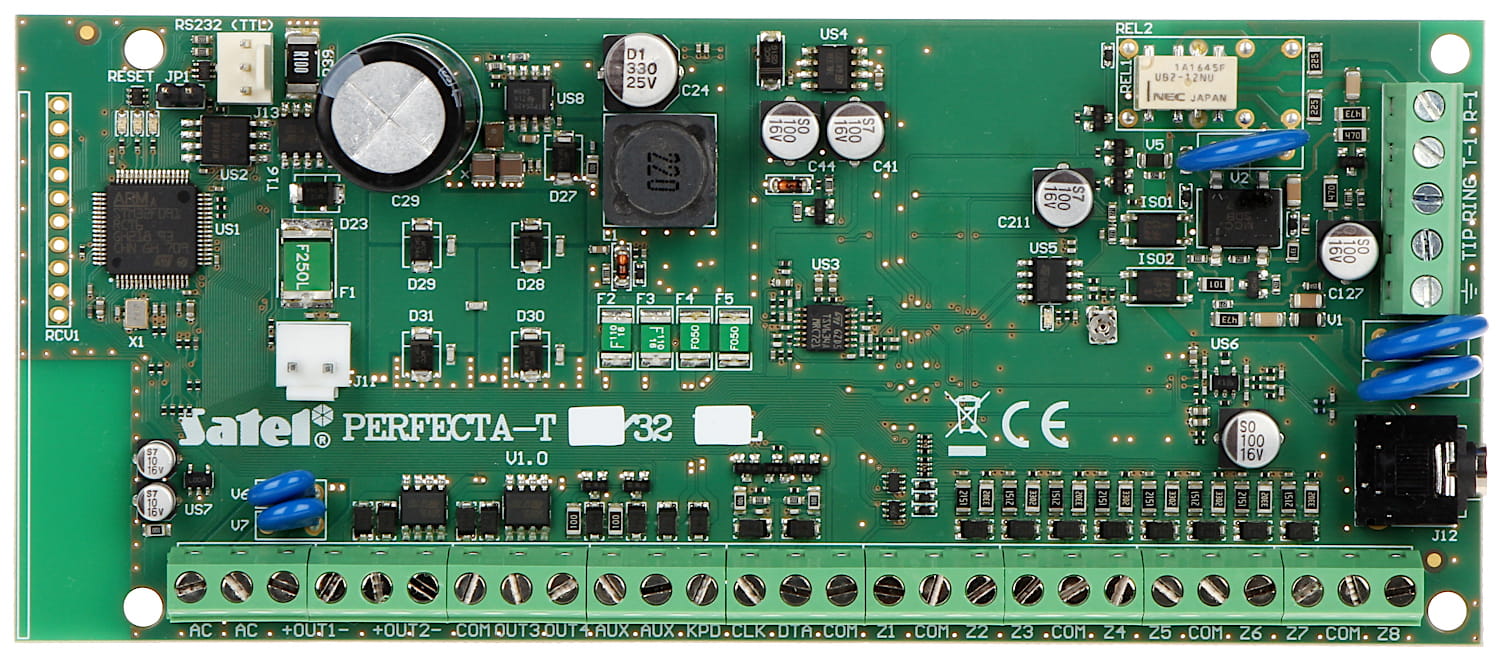 PŁYTA CENTRALI ALARMOWEJ PERFECTA-T-32 SATEL-1339281