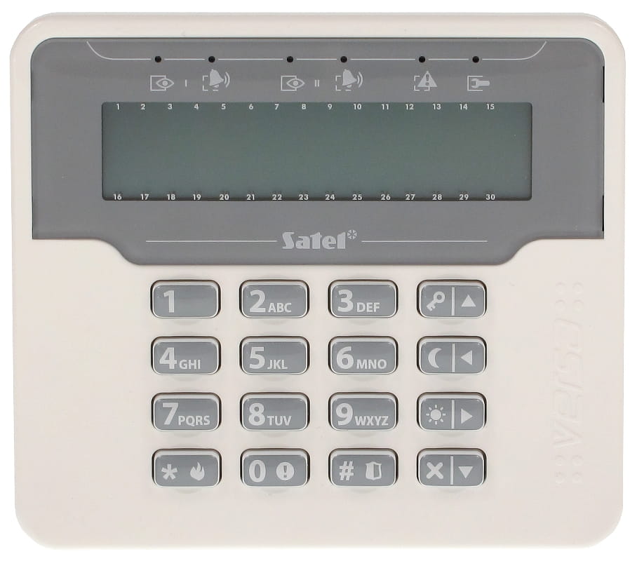 KLAWIATURA DO CENTRALI ALARMOWEJ VERSA-LCDM-WH SATEL-1352945