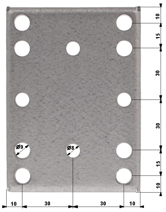 UCHWYT NA SŁUP BRU-1-1353580