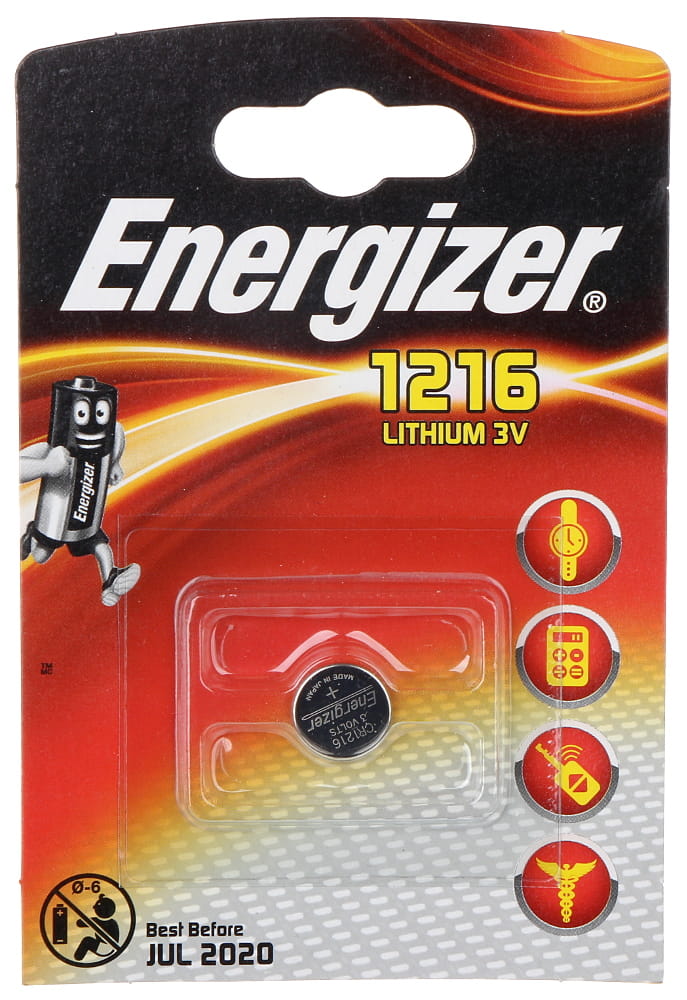 BATERIA LITOWA BAT-CR1216 ENERGIZER-1343906