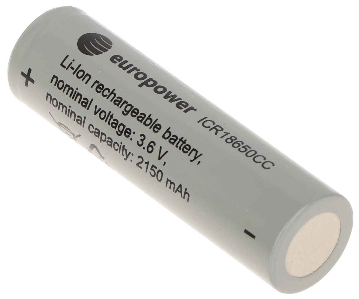 AKUMULATOR LI-ION BAT-ICR18650CC/EP 3.6V EUROPOWER-1469672