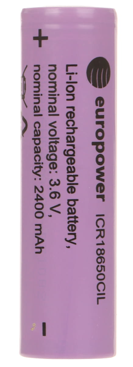 AKUMULATOR LI-ION BAT-ICR18650CIL/EP 3.6V EUROPOWER-1469670