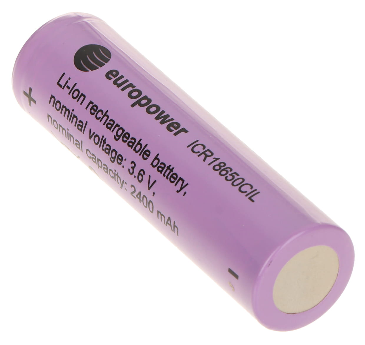 AKUMULATOR LI-ION BAT-ICR18650CIL/EP 3.6V EUROPOWER-1469669