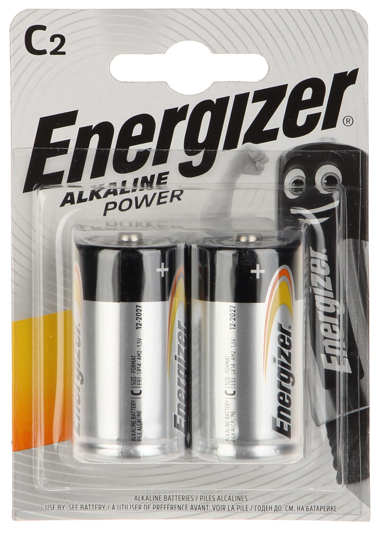 BATERIA ALKALICZNA BAT-LR14*P2 1.5V LR14 (C) ENERGIZER-1330735