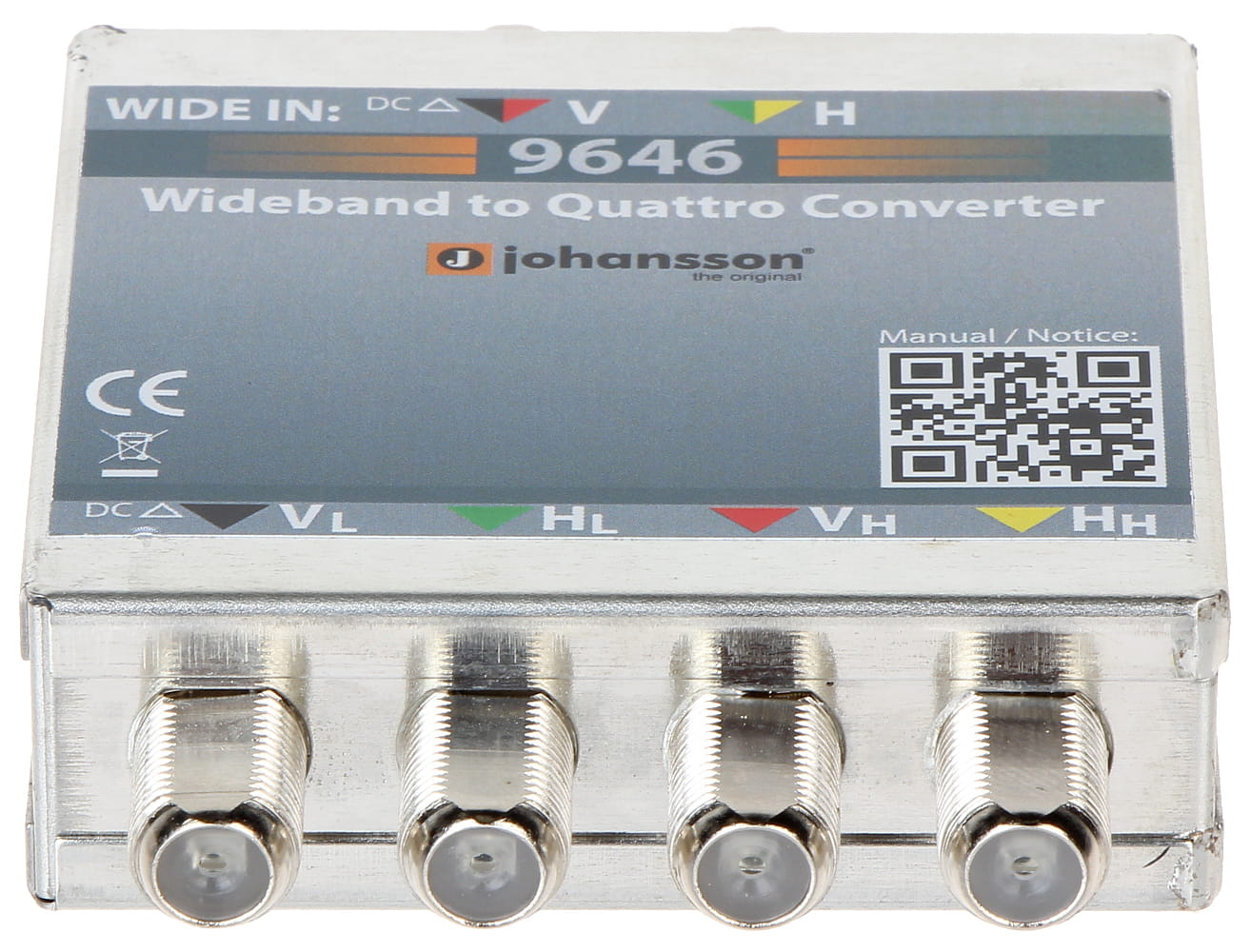 KONWERTER SYGNAŁU WIDEBAND NA QUATTRO MS-9646 JOHANSSON-1344114