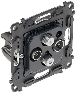 GNIAZDO KOŃCOWE LE-753056 R-TV + 2xSAT Valena Life LEGRAND-1347091