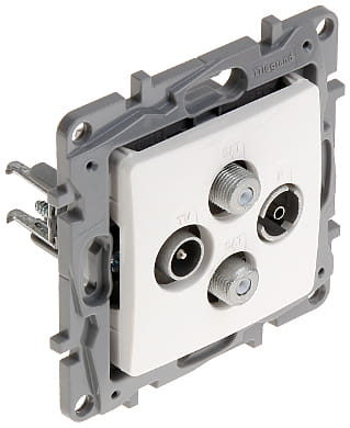 GNIAZDO KOŃCOWE LE-764566 R-TV + 2xSAT Niloe LEGRAND-1346950